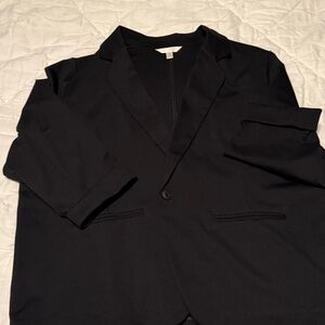 LC Lauren Conrad Elegant Black Blazer